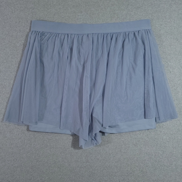 Popflex Active Butterfly Short Women's 1X Blue Storm Performance Active Pockets - Picture 6 of 7